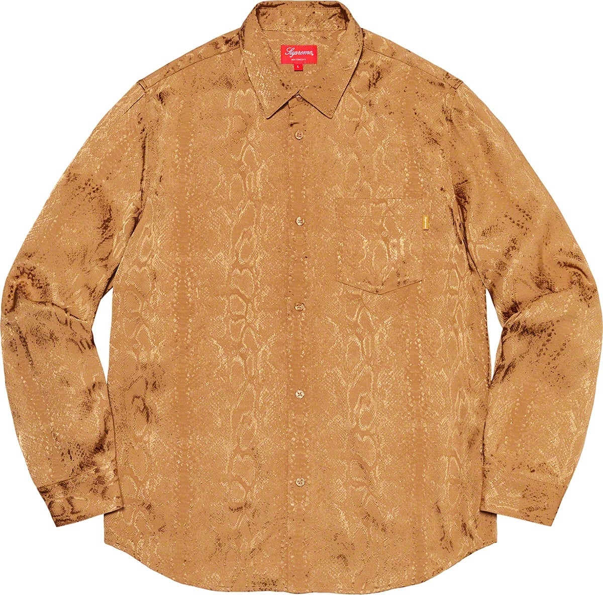 Snakeskin Jacquard Shirt view 2